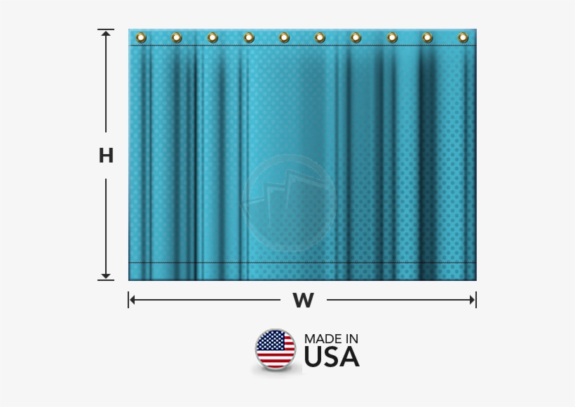 Custom Industrial Curtains - Tarp Curtain Wall, transparent png download