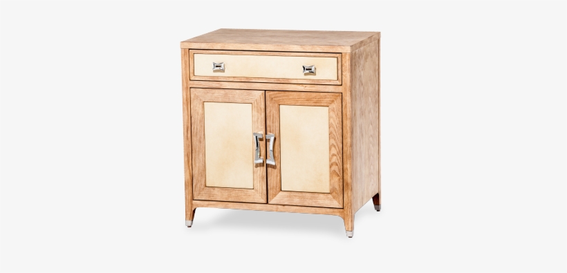 Biscayne West Nightstand Sand - Michael Amini Biscayne West 1 Drawer Nightstand, transparent png download