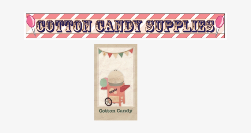 Cotton Candy Concessions - Cotton Candy, transparent png download