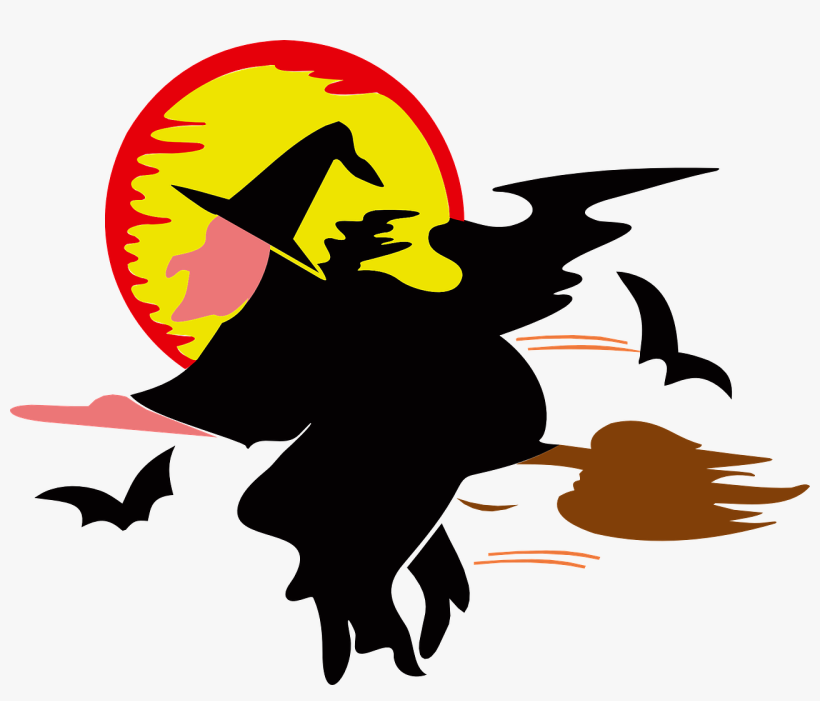 Small - Witch Cartoon Clip Art, transparent png download