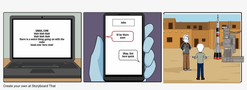 The Nuke Is Not Working - Storyboard, transparent png download