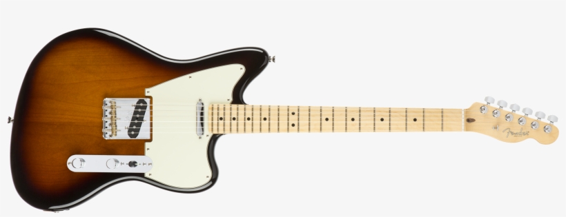 Fender 2016 Limited Edition American Standard Offset - Fender Offset Telecaster Sunburst, transparent png download