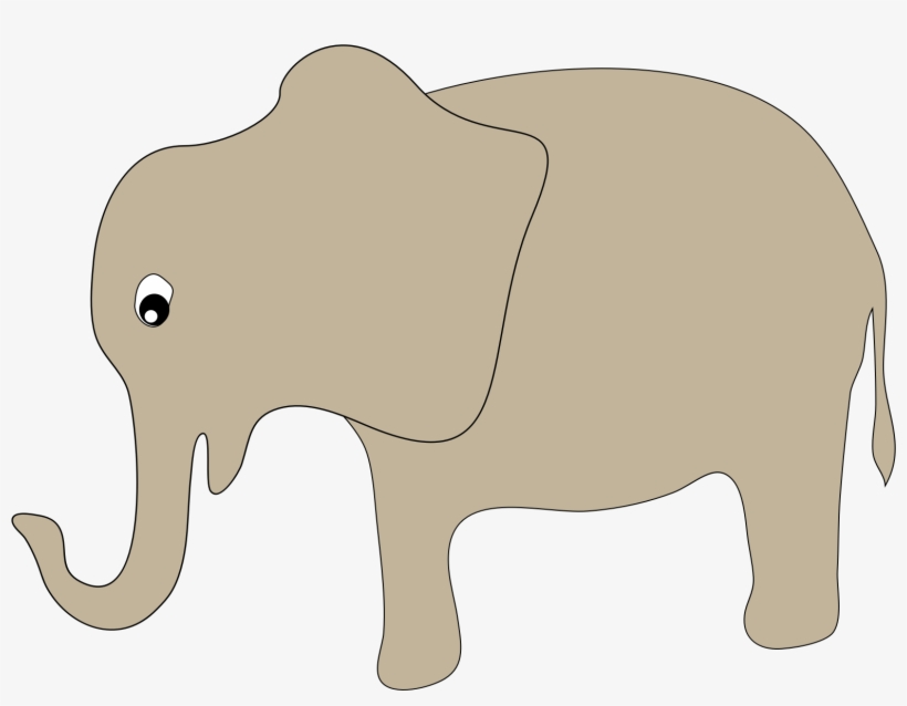 This Free Icons Png Design Of Hand Drawn Elephant, transparent png download