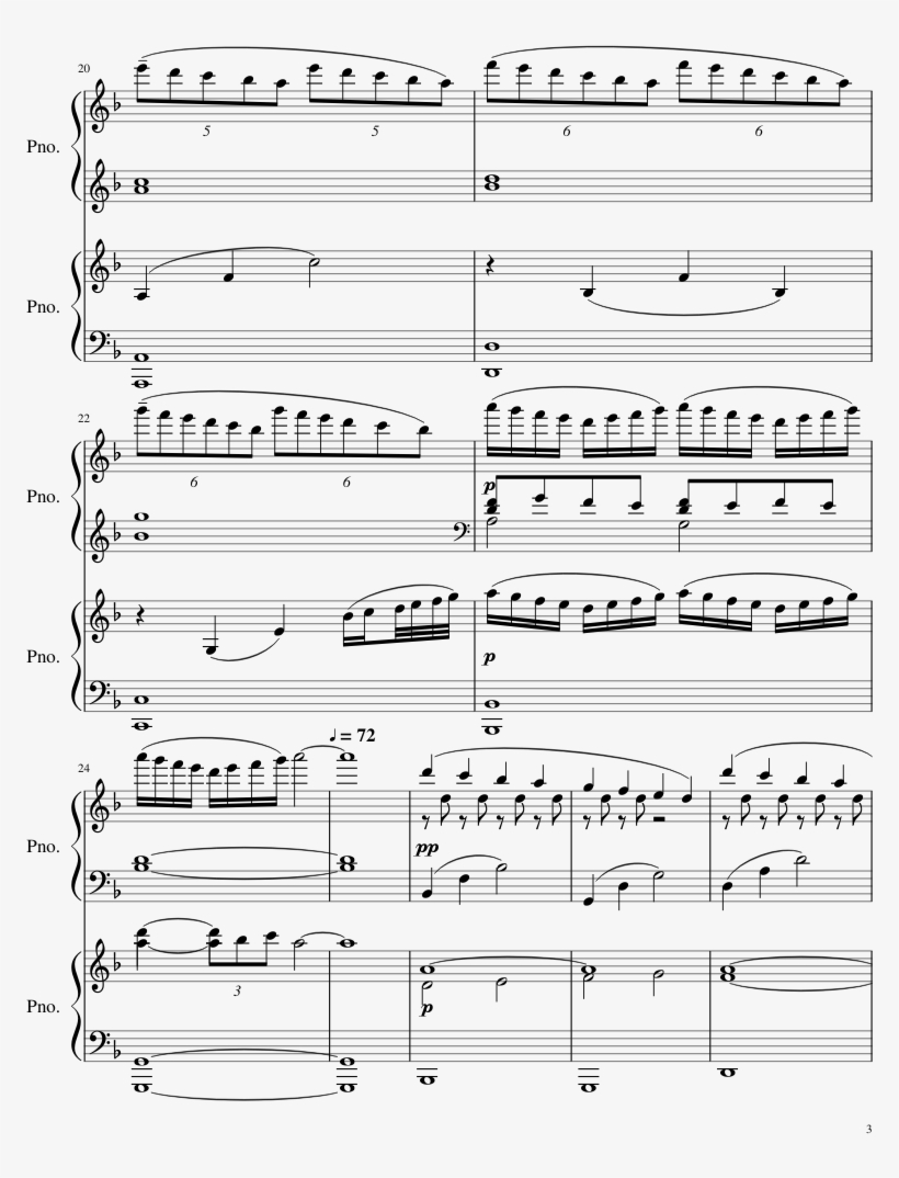 Amy In The Tardis Sheet Music Composed By Murray Gold - Music, transparent png download
