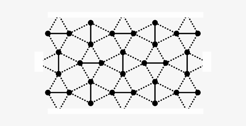 Lattice Structure Of The Cu 2 Spins Of Srcu2 - Circle, transparent png download