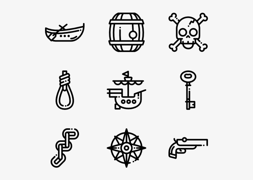 Pirates - Wedding Icon Transparent Background, transparent png download