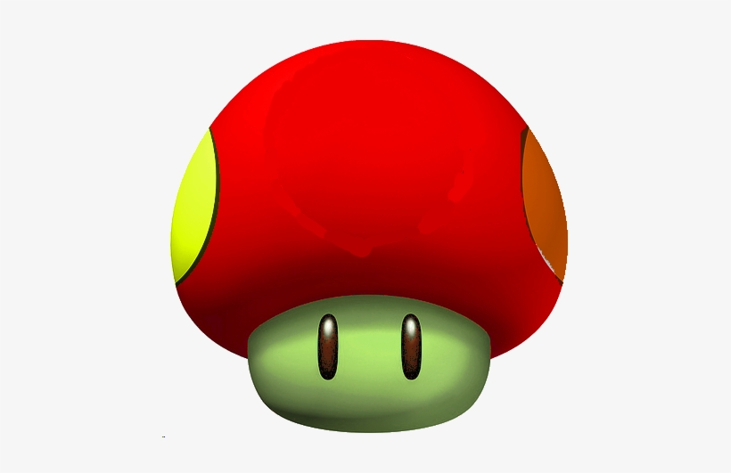 Sew'n Mushroom - Speed Mushroom Mario Kart, transparent png download