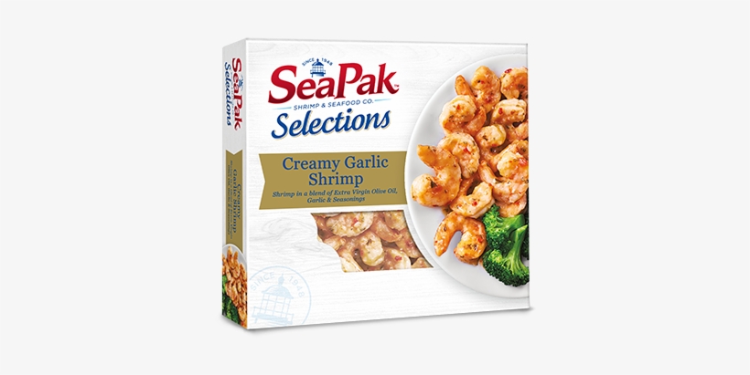 Creamy Garlic Shrimp - Seapak Shrimp & Seafood Co. Selections Creamy Garlic, transparent png download