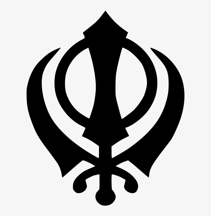 File - Khanda - Svg - Central Sikh Gurdwara Board, transparent png download