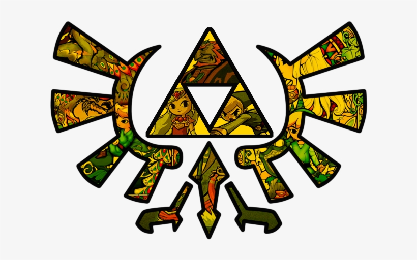 Wind Waker Triforce By Rainbowonhigh From Deviantart - Wind Waker Triforce Png, transparent png download