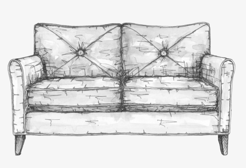 Couch - Studio Couch, transparent png download