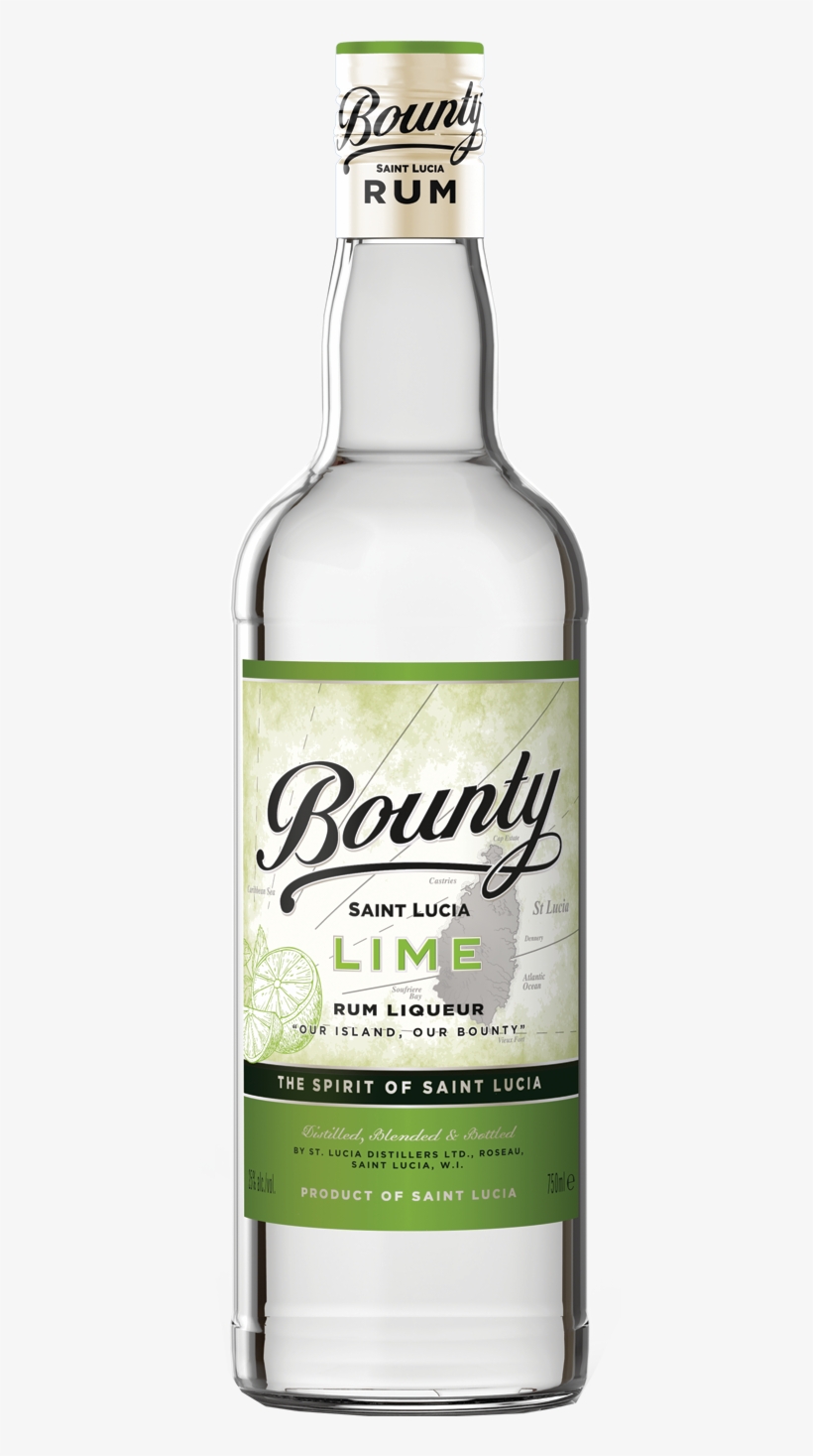 Bounty Rum Lime St Lucia Rum - Bounty Rum, transparent png download