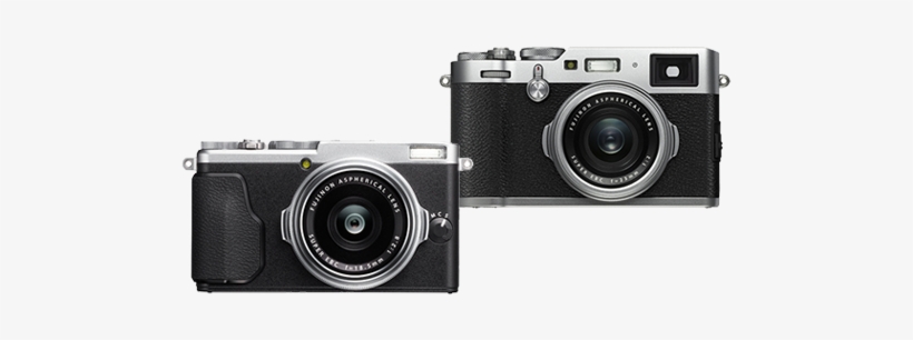 Professional And Enthusiast Fixed Lens Cameras - Fujifilm X100f Vs X T100, transparent png download