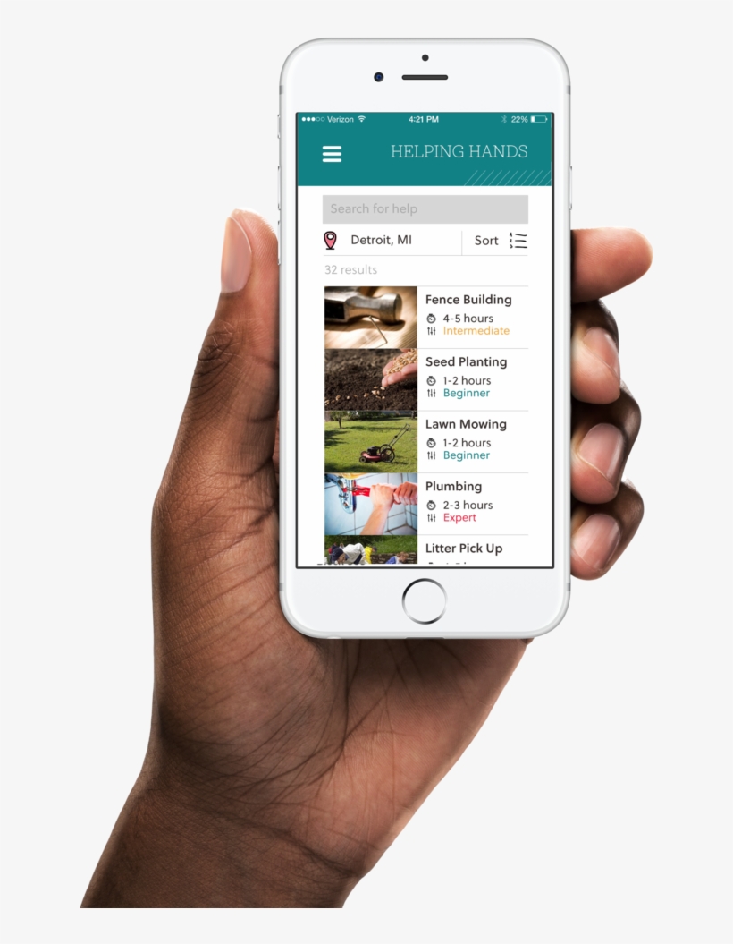 Hand - August Smart Lock Pro, transparent png download
