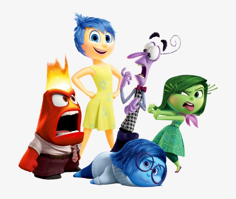 Se Encuentran Enloquecidos Con Intensa-mente, La Nueva - Inside Out Characters Hug, transparent png download