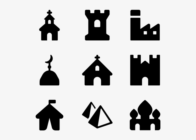 In The Temple - Mosque Pictogram, transparent png download