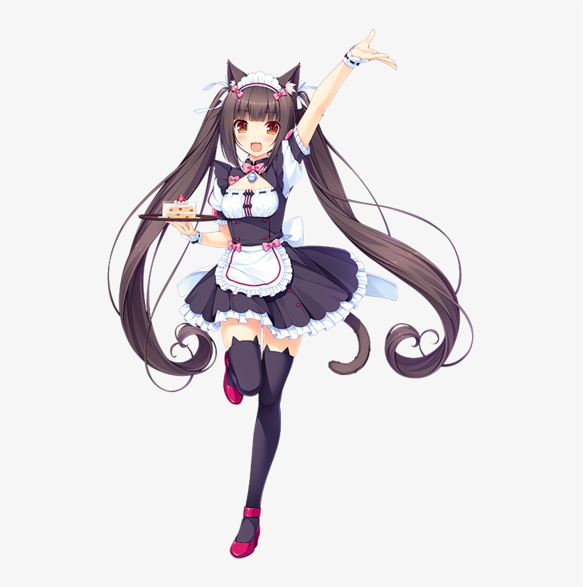 Nekopara Chocola Maid, transparent png download