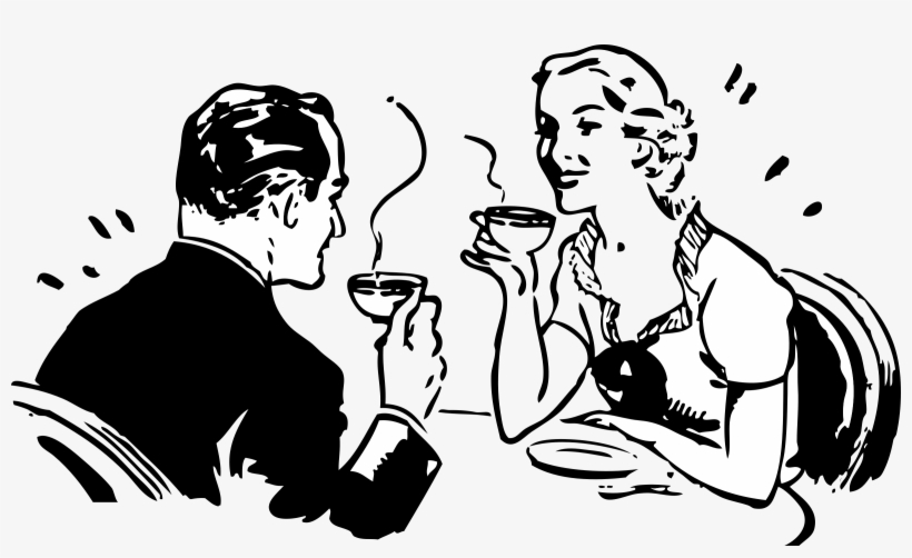This Free Icons Png Design Of Coffee Couple, transparent png download