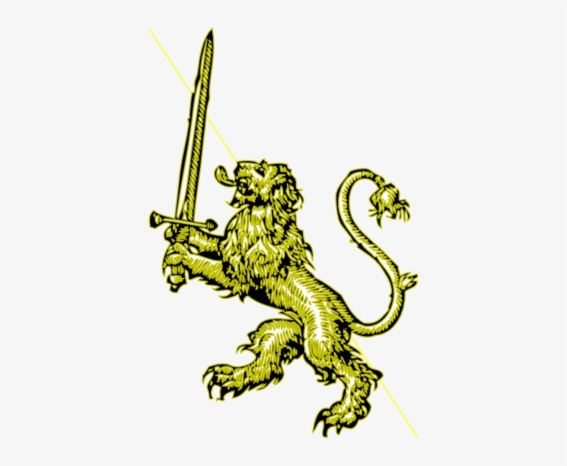 Lion With A Sword, transparent png download
