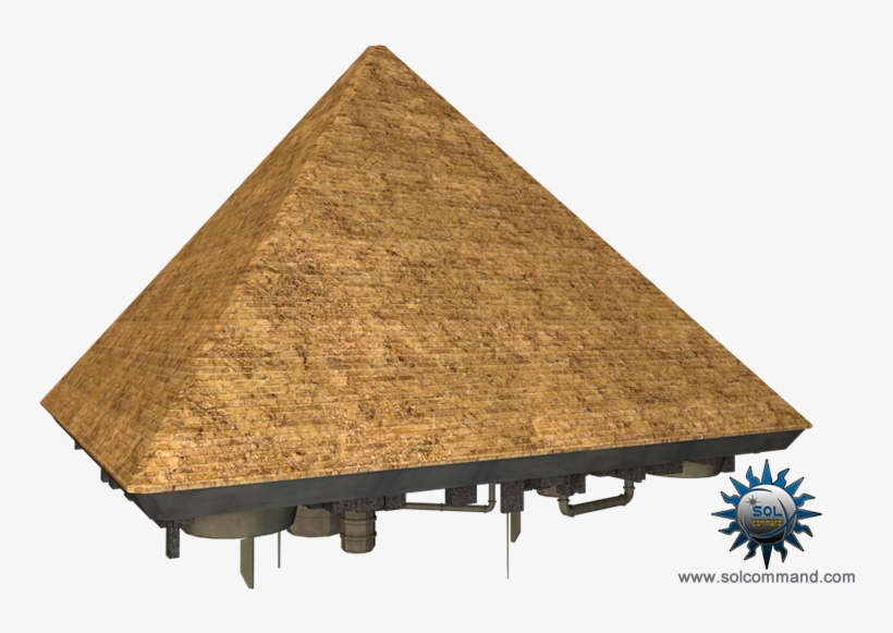 Giza Pyramid Spaceship - Great Pyramid Of Giza, transparent png download