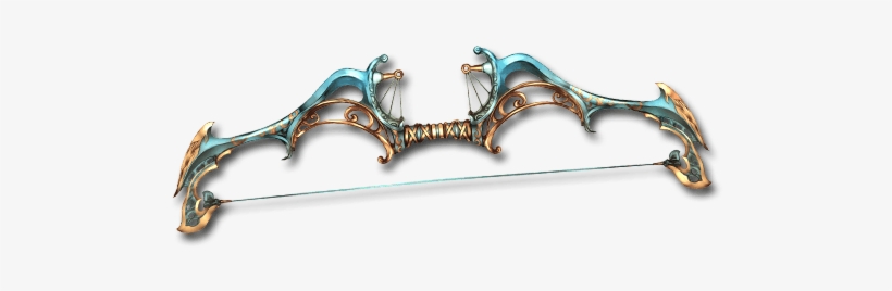 Elfin Bow - Silver, transparent png download