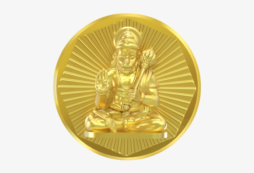 Hanuman Panchdhatu Coin - Gautama Buddha, transparent png download