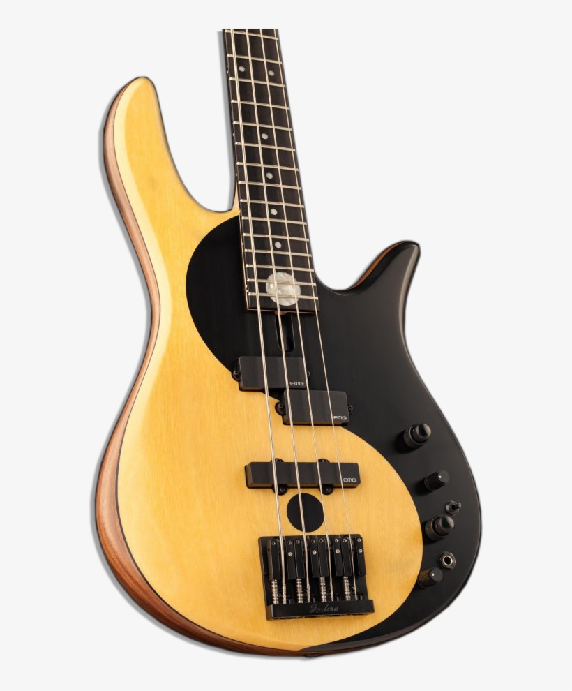 Yin Yang Standard Bass Guitar - Fodera Yin Yang Standard Series Ii - Yellowheart Guitar, transparent png download