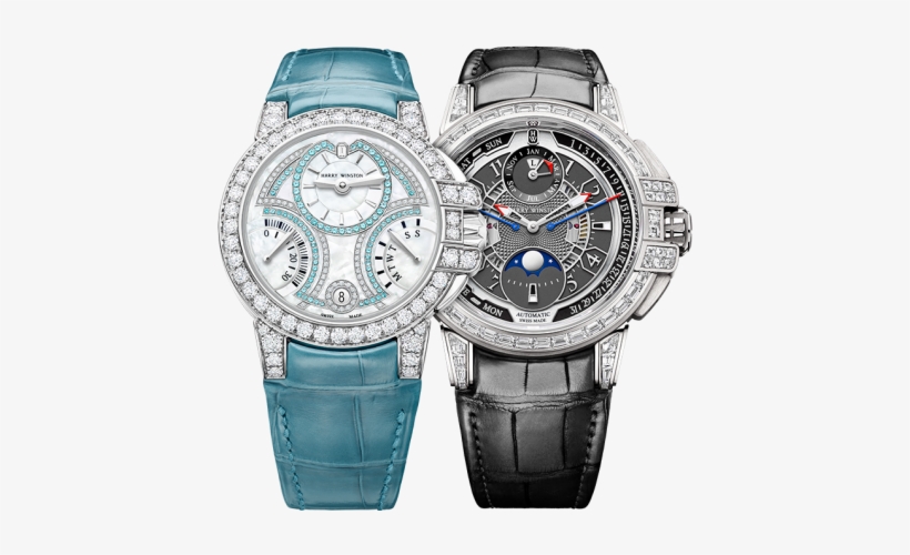 Two Ocean 20th Anniversary Timepieces - Harry Winston Basel 2018, transparent png download