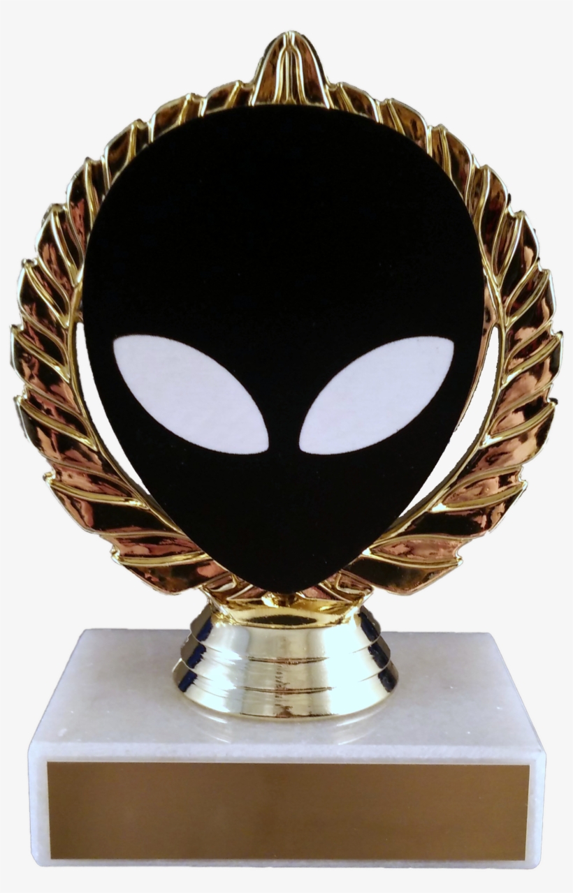 Alien Vector Cut Logo Trophy On Marble - Logo, transparent png download