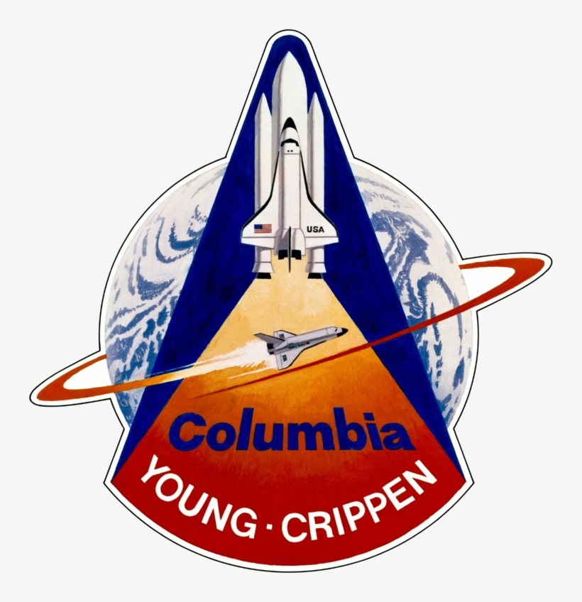 Sts 1 Patch - Sts 1 Columbia, transparent png download