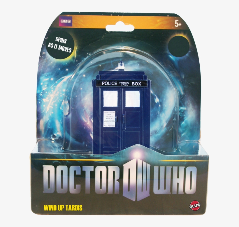Doctor Who - Wind-up Tardis - Doctor Who - Tardis - Pull Back Wind-up Toy, transparent png download