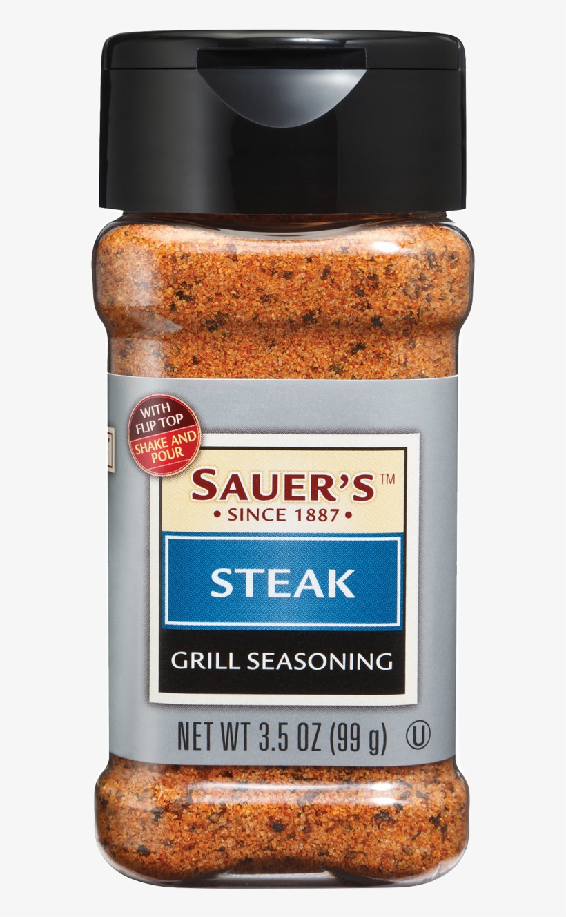 Steak Seasoning Griller - Sauers Garlic Pepper Blend - 2.6 Oz, transparent png download
