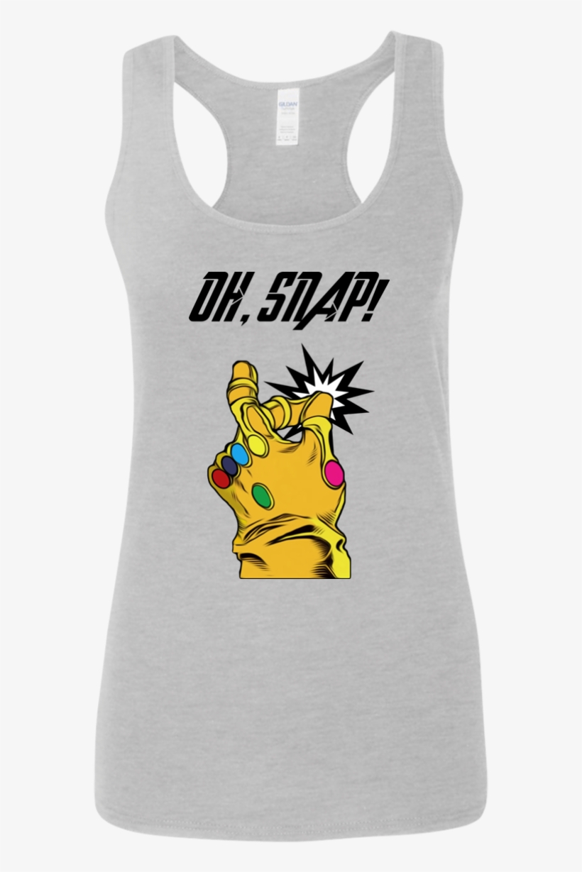 Avengers Infinity War Snap Tee - Need A Coffee (softstyle Tank), transparent png download