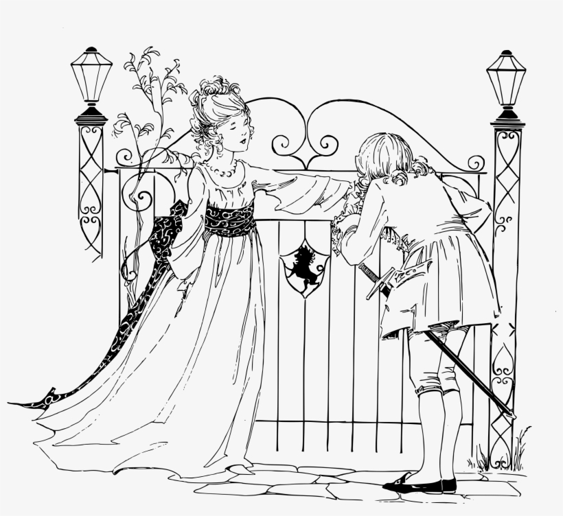 This Free Icons Png Design Of A Prince Kissing The, transparent png download