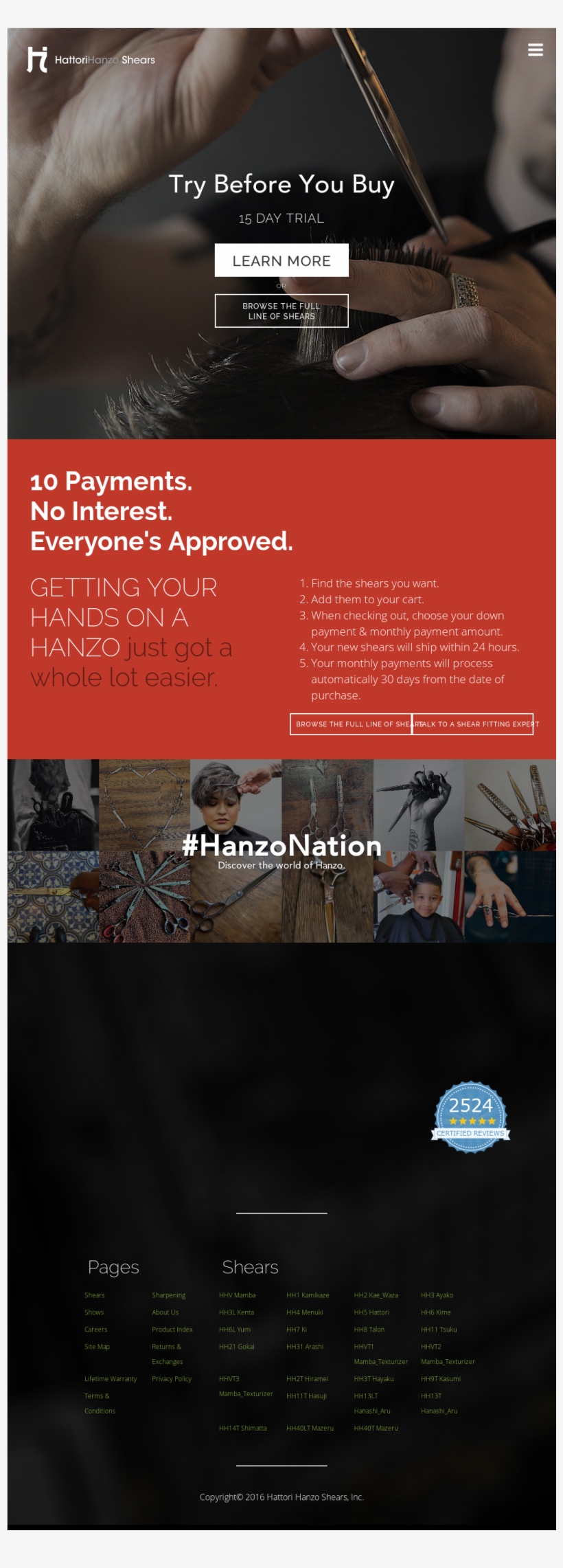 Hattori Hanzo Shears Competitors, Revenue And Employees - Flyer, transparent png download