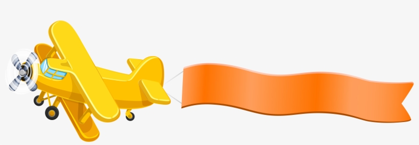 Avion Con Bandera Png, transparent png download