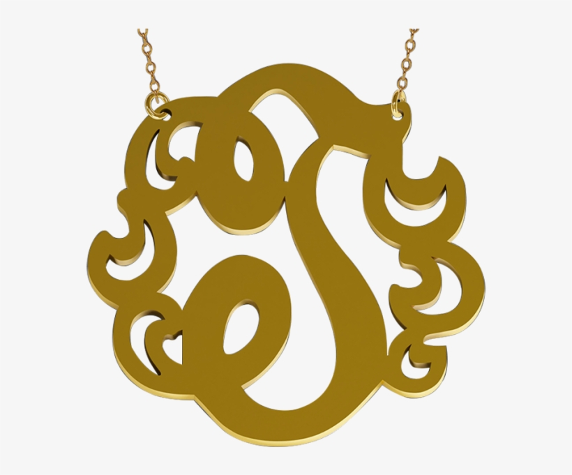 Initials Jewelry Png Freeuse Download - Chain, transparent png download