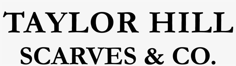 Taylor Hill Scarves & Co - Black-and-white, transparent png download