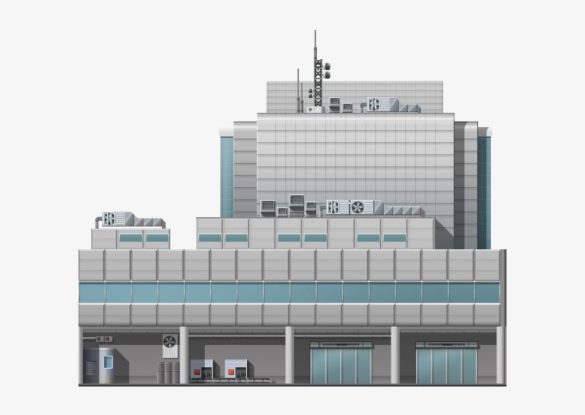 Airport Terminal - Commercial Building, transparent png download