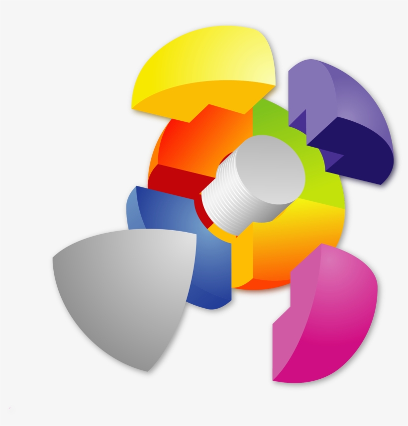 Cube 2 Drop Shadow - Integrated Solutions, transparent png download