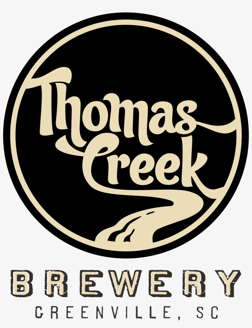Tcb Logo Crm W Gville Black Png File - Thomas Creek Brewery, transparent png download