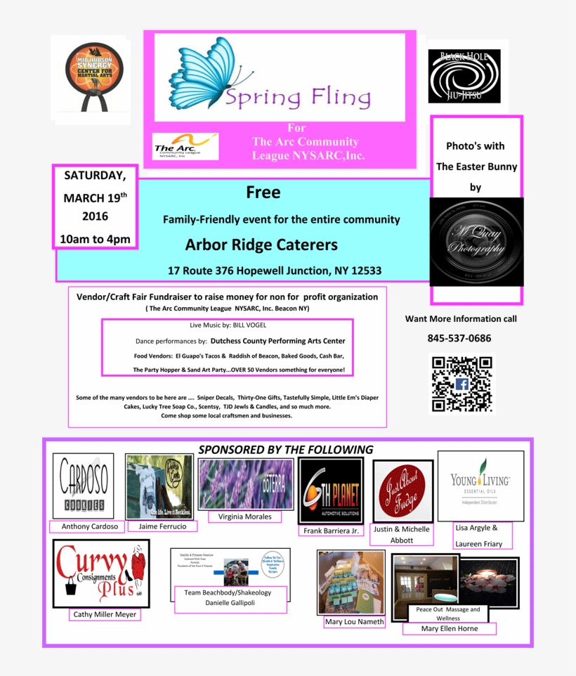 Spring Fling Free Family-friendly Event For The Entire - Sponsor, transparent png download