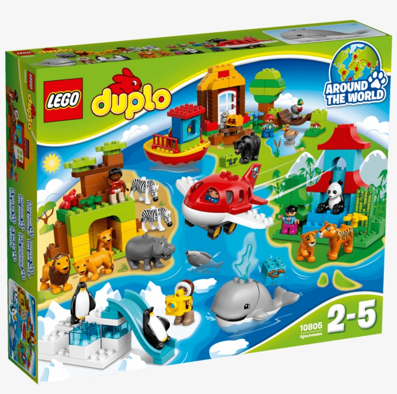 Duplo Around The World - Duplo Around The World (10805), transparent png download