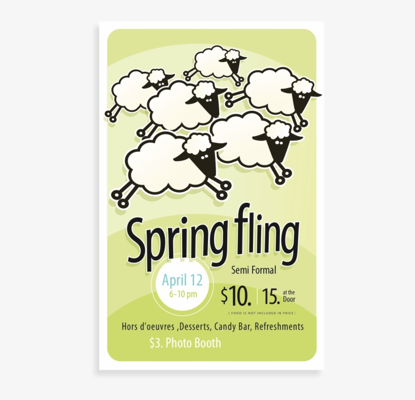 Spring Fling - Poster, transparent png download