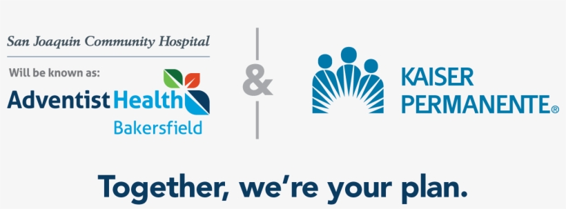 Ahb Kaiser Combo Horiz Tagline - Graphic Design, transparent png download