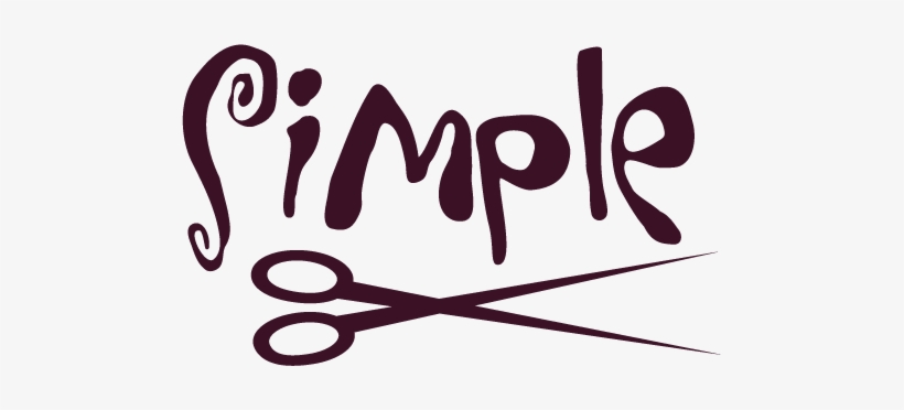 Simple Scissors Salon, transparent png download