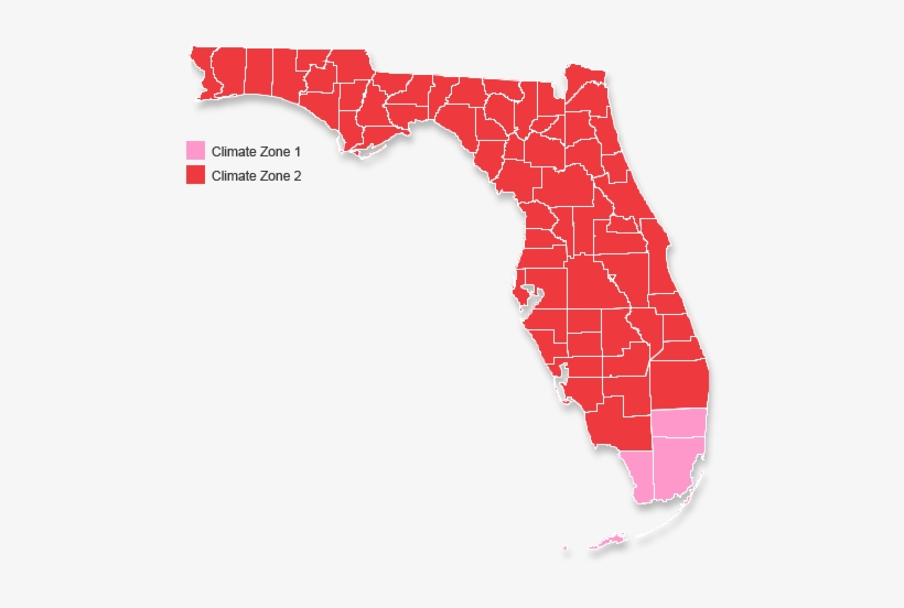 Energy Star Certified Modular Homes - Vector Map Of Florida Counties, transparent png download