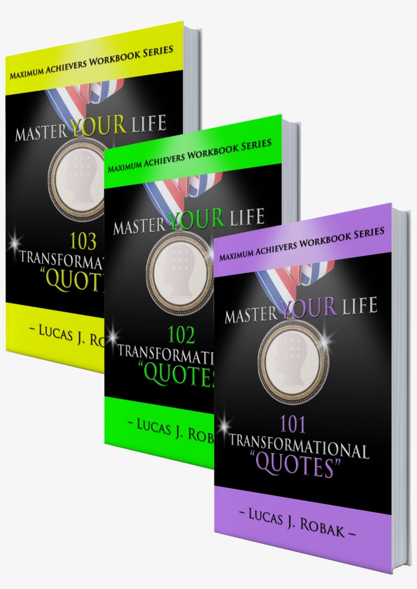 Quote Series - Master Your Life: 102 Transformational Quotes Workbook, transparent png download