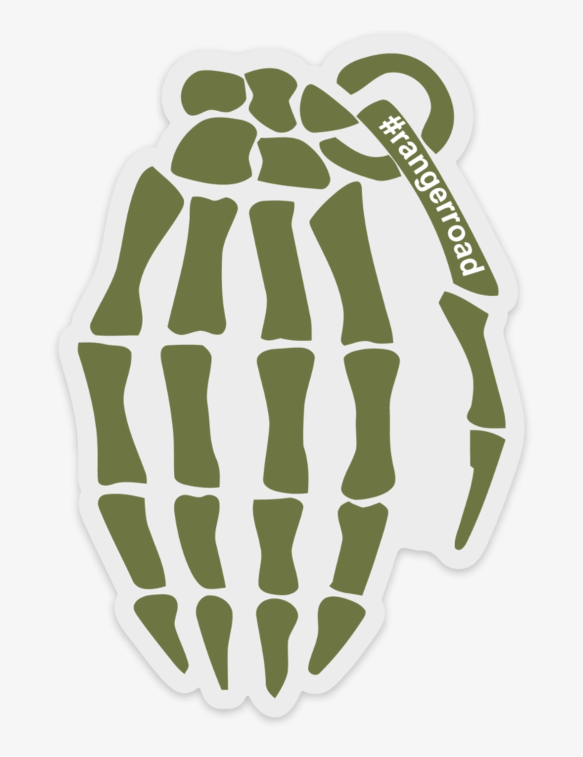 Od Green Ranger Road Sticker - Skeleton Hands On Boobs, transparent png download