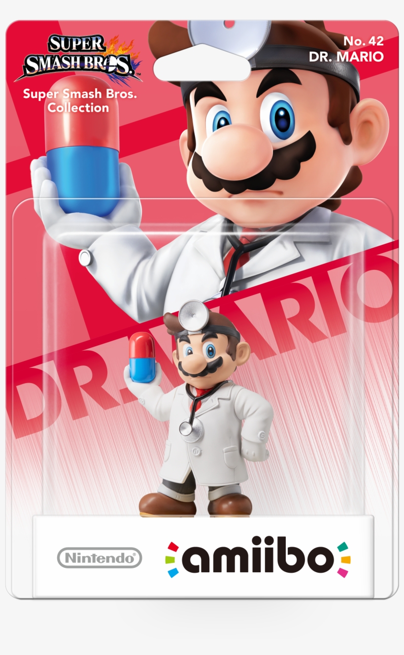 42 Dr - Mario - Dr Mario Amiibo Smash, transparent png download